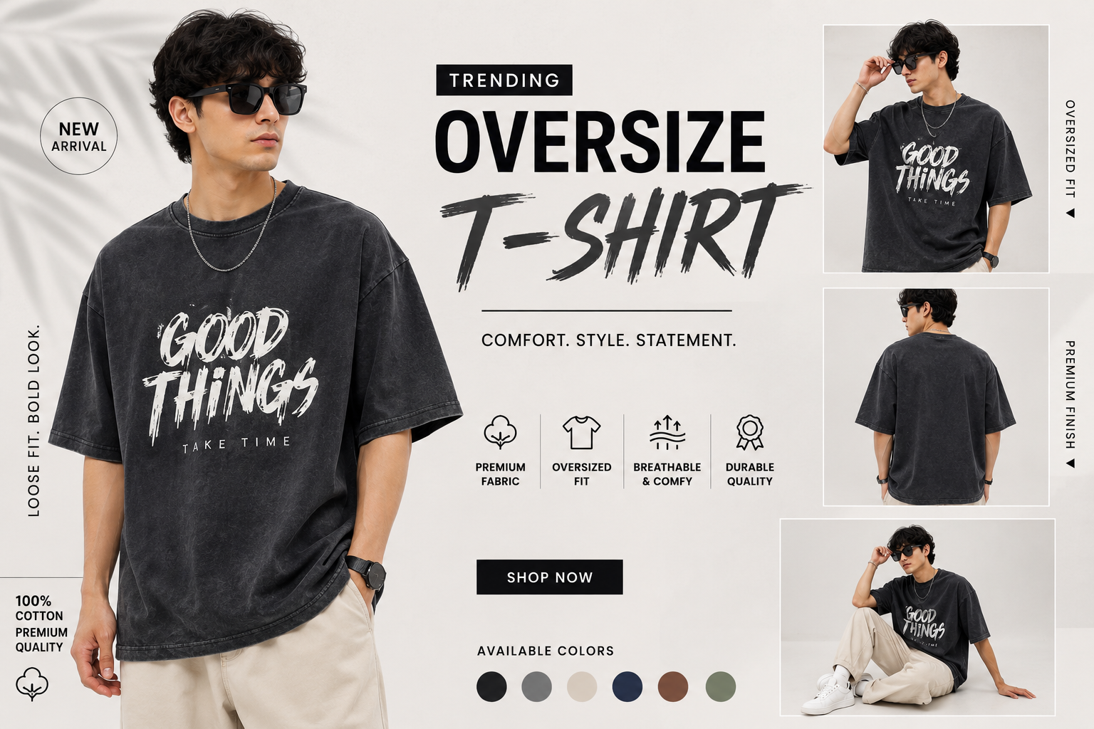 Zyldora Good Things Oversized Tee